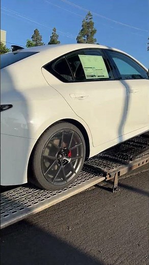 Delivery Day! 🚚😍 New Lexus IS 350 F SPORT with Ultra White paint!