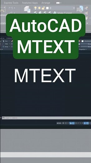 AutoCAD MTEXT – Create Professional Notes Fast!