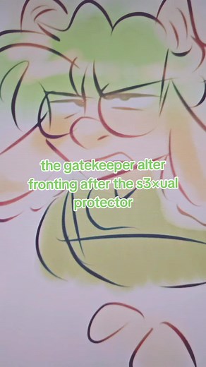 its funny cause its not even the SP hes horrified over its the alter doing the things #systemtiktok #osddsystem #didsystem #traumarecovery #ptsd #cptsd #dissociativeidentitydisorder #fictive #alter #osdd #did #osddsystem #justasystem #foryoupage #fyp #alters