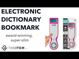 R201: Electronic Dictionary Bookmark