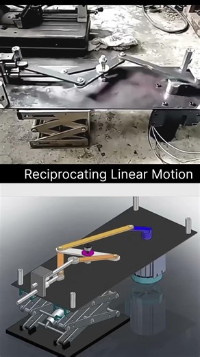 How This Mechanical Linkage Works ⚙️ #Engineering #machine #carengine #satisfying #automobile