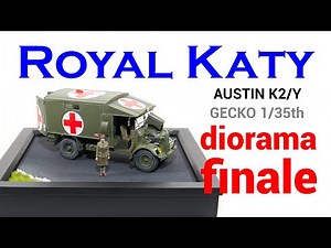 AUSTIN K2/Y KATY AMBULANCE Gecko Models build FINAL PART - 2022 brand new tooling 1/35 scale 1080p
