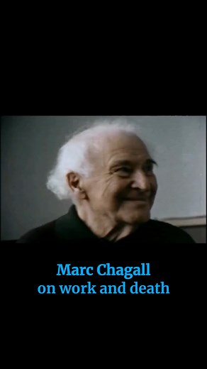 Brainard Carey, Director of Praxis Center on Instagram: "Marc Chagall working on The Four Seasons mosaic in Chicago, 1974. Clip from The Monumental Art of Marc Chagall (Media Burn Archive), directed by Chuck Olin. Shared here for educational purposes under fair use. Copyright remains with the original rights holders. Source: Media Burn Archive Watch full video: https://mediaburn.org/video/the-monumental-art-of-marc-chagall/"