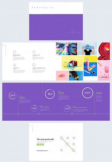 Creative Work Portfolio Template