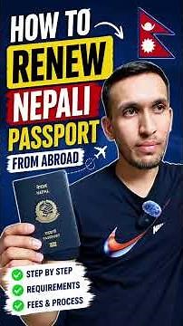 How to Renew Nepali Passport from Abroad | UK Step-by-Step 🇳🇵