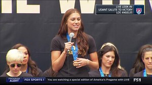 710K views · 3.5K reactions | "We're going to be World Champions...forever." - Alex Morgan | FS1 | Facebook