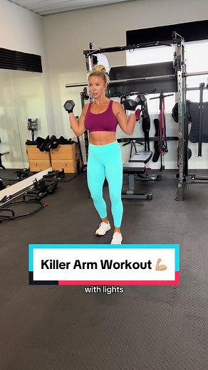 Intense Arm Workout with Heavy and Light Weights