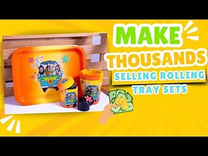 How To Make A Rolling Tray Set🫢