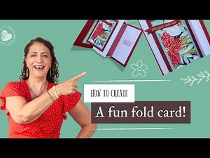 Day One: Mystery Fun Fold Christmas Card