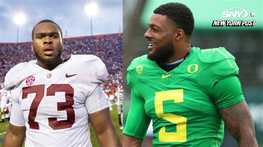 Giants select Kayvon Thibodeaux & Evan Neal with their 1st round picks