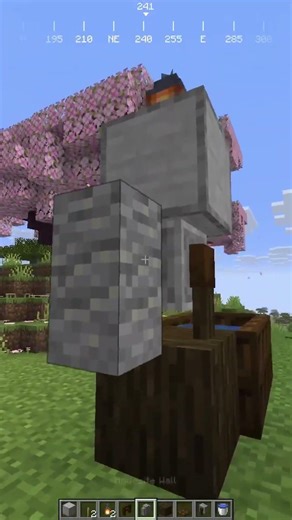 How to Build a Mini Water Pump in Minecraft #minecraft #shorts #diy