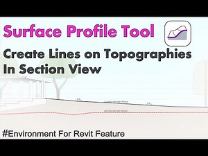 How to Create Cross-Section Lines of Topography Surfaces! - Revit® Tutorial