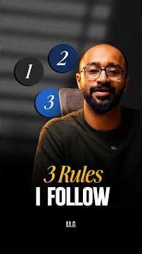3 Life Advice of Jagruk RJ | #LLAShorts 1668