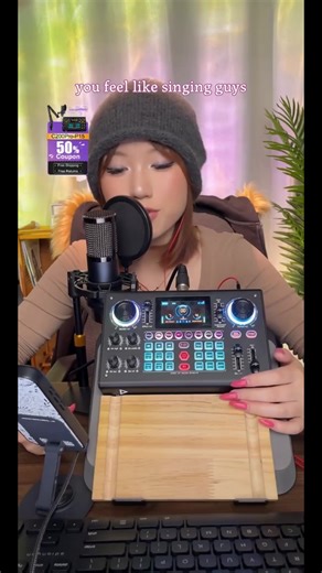 Ideanthro C200 PRO-P15 Sound Card Kit Dual-core DSP Audio Mixer with Dual Microphone & Headphone Connectivity Adjustable Tone Voice Changer for PCs & Mobile Devices