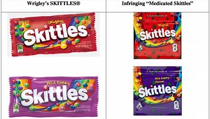 ‘Medicated Skittles’? Candy giant sues weed sellers for trademark infringement