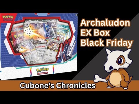 UNBOXING the Archaludon ex Box Pokémon - Black Friday Special