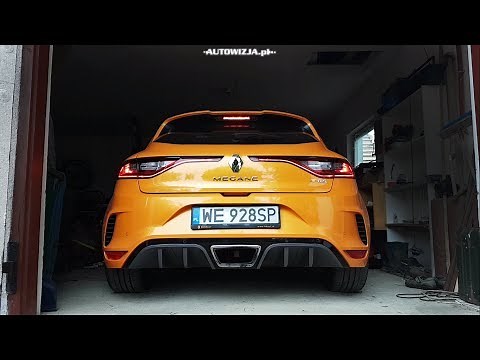 Renault MEGANE R.S. TCe 280 EDC sound, exhaust sound, revs, cold start, launch control