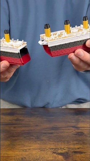 Craziest Titanic Model Toy Ever! #titanic #sinkingship