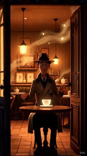 Midnight Café in Paris