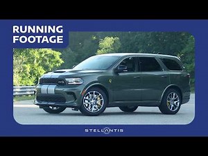 2027 Dodge Durango SRT Hellcat Jailbreak Running Footage