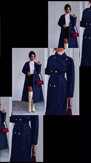 ✨ Women Elegant Long Trench Coat | Winter Style Essential
