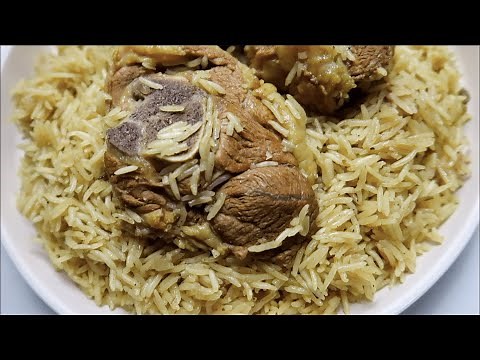 اسهل كبسة لحم سعوديه لذيذه