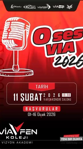 VİAFEN KOLEJİ on Instagram: "O SES VİA / 2026 Şampiyonu 10. Sınıf öğrencimiz Beren Ertan oldu. Öğrencimizi tebrik eder, cesaret göstererek katılım sağlayan tüm öğrencilerimizi kutluyoruz. Ayrıca programımıza katılım sağlayarak bizleri onurlandıran; Aksaray Cumhuriyet Başsavcısı Sn. Osman Köse’ye, Aksaray İl Jandarma Alay Komutanı Sn. Albay Mehmet Ali Bayer’e, Aksaray İl Milli Eğitim Müdürü Sn. Metin Alparslan’a, ASÜ Mühendislik Fakültesi Dekanı Sn. Prof. Dr. Mehmet Ali Hınıs’a ASÜ Eğitim Fakülte