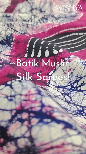 🌟Experience the sophistication and elegance of Batik Muslin Silk Sarees.🌟 💫Muslin silk is one of the popular fabrics in India. These batik muslin silk sarees are very lightweight and give you a soft and comfortable feel.👌 🤩This saree is a must-have for any wardrobe. Shop now!✨ 🛒Collection link – https://bit.ly/48yvzr4 🌐Shop online @ www.avishya.com 📱WhatsApp Channel: https://bit.ly/48rOsNl 📞For assistance, kindly reach out to us @ 98405 60853 📍Shop at our store @ 281, TTK Rd, Sri Ram N