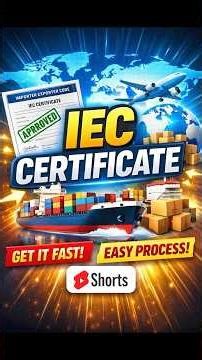 IEC Code Registration Process | Import Export License Apply Online | IEC Certification Apply Online