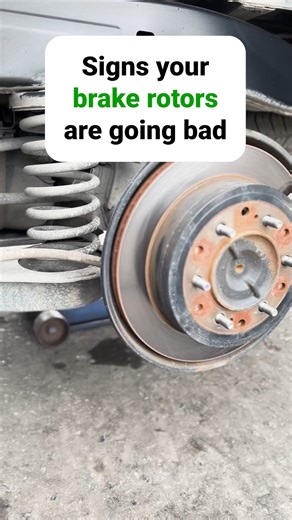 Here are the most common signs your brake rotors need replacing. #CarTips #Cars #CarMaintenance #CarOwner #DrivingTips #CarRepair #CarMechanic #DrivingTip | GoodCar