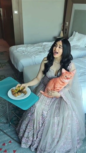 Adah Sharma Enjoys a Tasty Food Moment, One Bite at a Time #adahsharma