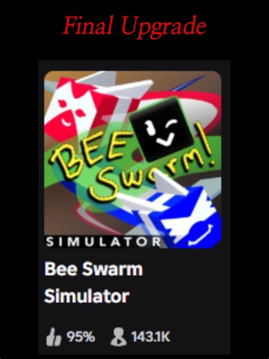 Beeswarm on top #beeswarmsimulator #roblox #blue #xyzbca #fypviral