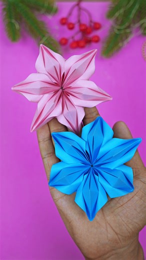 Turn plain paper into sparkling winter magic! ❄️✨ This DIY paper snowflake is a fun and easy craft for kids and adults. Perfect for Christmas decorations. 🎄 #DIYChristmas #HandmadeDecor #Christmas2025 #DIYProjects #PaperCraft #CraftIdeas | Creative Art & Craft Ideas