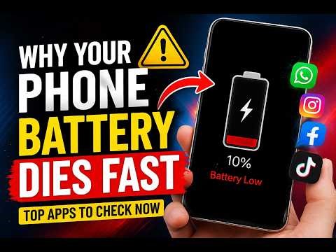 Why Your Phone Battery Dies Fast Top Apps to Check Now