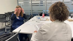 'Hearing Voices': Nursing students train to treat patients with mental illness