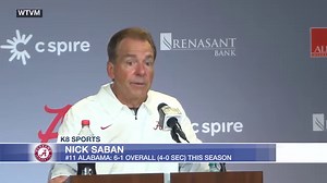 Nick Saban, on Arkansas postgame: "This is not the kind of team that you all think they are, they are a good team..." The Razorbacks nearly came back from down 24-6, but fell short 24-21. Saban also talked about the play of KJ Jefferson in his postgame press conference, including what he described as one of the most impressive plays he's ever seen a player make. Hear more below. Video: WTVM More: https://www.kait8.com/2023/10/15/no-11-alabama-holds-off-arkansas-comeback-wins-24-21-stay-perfect-s