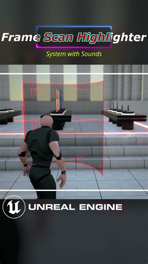 07 FPS Scanner View on Unreal Engine