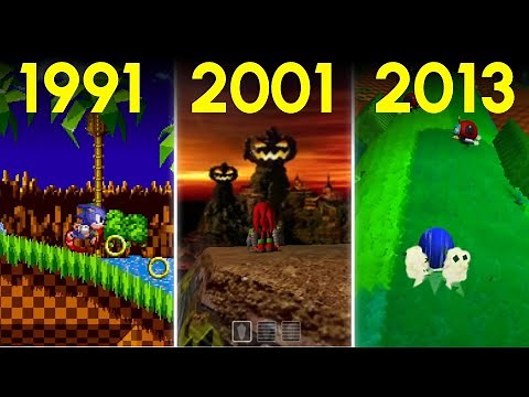The Evolution of Hill Zones in Sonic Games