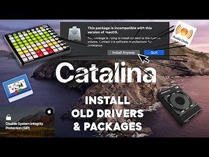 HOW TO INSTALL “INCOMPATIBLE” SOFTWARE, DRIVERS OR ANY OLD PACKAGES ON MacOS Catalina (Tutorial)
