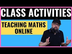 Class Activities While Teaching Math Classes Online [DESMOS Tutorial]