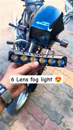 6 lens fog light 🔥full video 👇🏻👇🏻👇🏻 !! splendor modified !! modified splendor !!