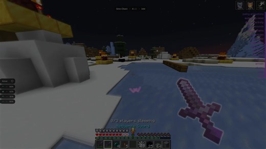 stacked guys chased me and got trapped 2v1 😭 #grimclient #cheats #minecraft #dc #fyp