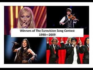 Winners of The Eurovision Song Contest (ESC) 1990-2009