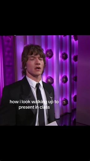 Walking Up to Present in Class: A Relatable Moment