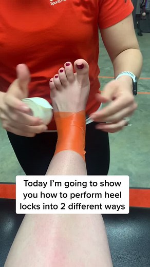 Mastering Heel Lock and Figure 8 Ankle Taping Techniques