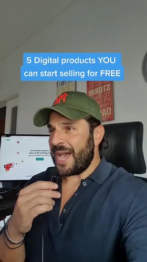 Ready to create and sell your own digital products? Here's 5 ideas! #digitalmarketing #digitalproducts #marketingtips #learnontiktok #simplydigital #BVIRAL | Digital Hustler