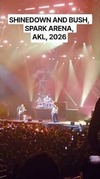 Amazing concert! 👏 🤩 #shinedown #bush #auckland