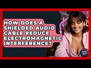 How Does A Shielded Audio Cable Reduce Electromagnetic Interference? - Audio Gear Insider
