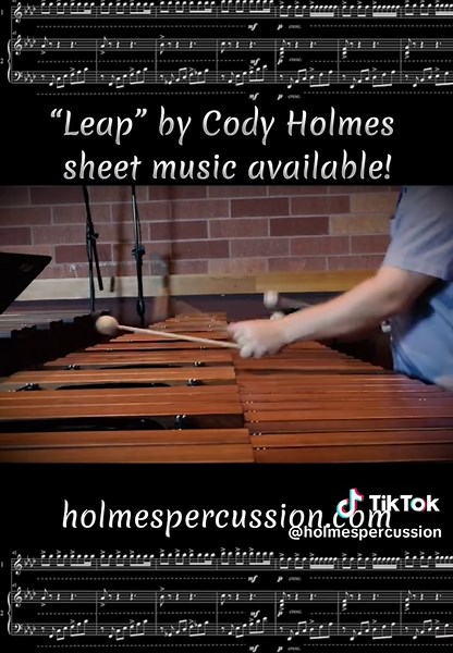 Leap: Marimba Duet Performance by Cody Holmes