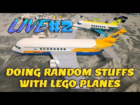 LIVE #2 - Doing Random Stuffs with Lego Planes